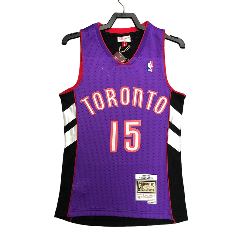 Camiseta Toronto Raptors Vince Carter - Mitchell & Ness - Purple