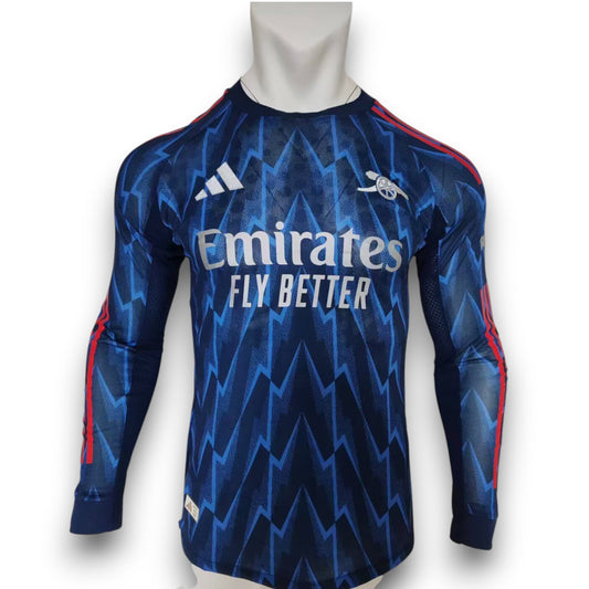 Camiseta Arsenal 2025-2026 Visitante Manga Larga - Version Pro Player