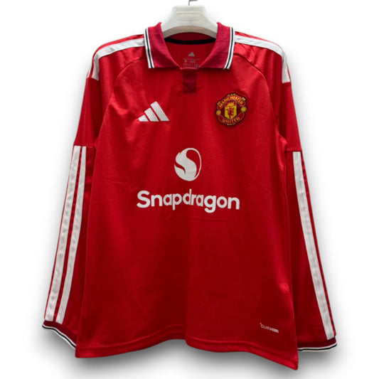 Camiseta Manchester United 2026-2027 Local Manga Larga