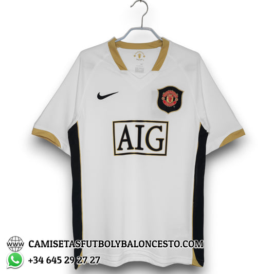 Camiseta Manchester United 2006-2007 Visitante