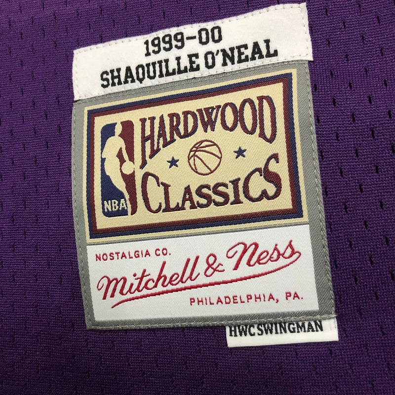 Camiseta Los Angeles Lakers - O'Neal - Mitchell and Ness Purple