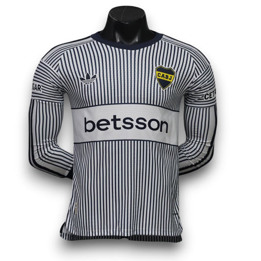 Camiseta Boca Juniors 2027 Alternativa Manga Larga - Version Pro Player