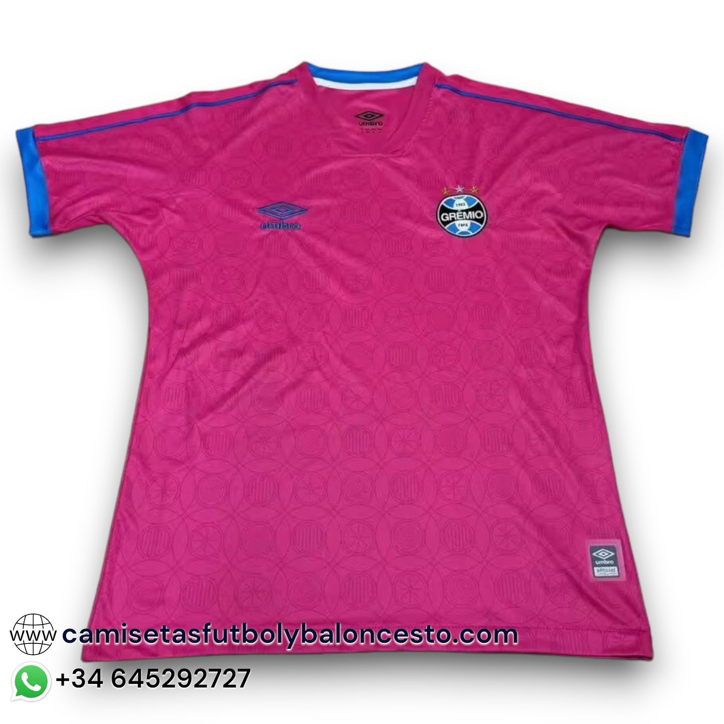 Camiseta Gremio 2023-2024 Rosa