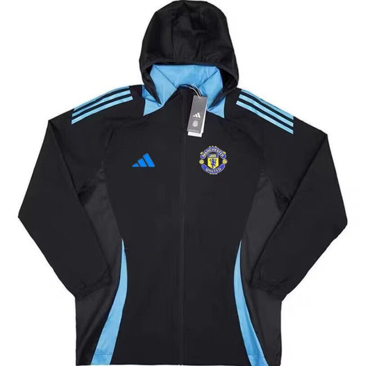 Chaqueta Manchester United 2024-2025 Negro - Cortavientos