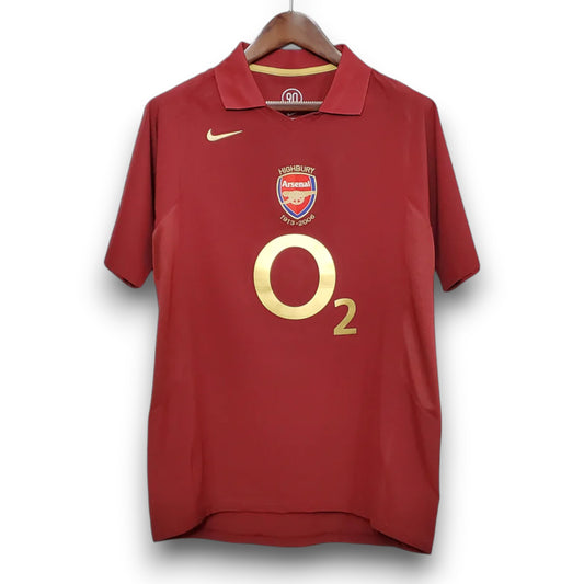 Camiseta Arsenal 2005-2006 Local