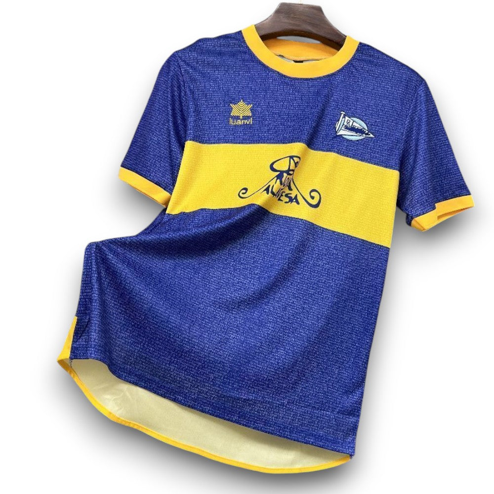 Camiseta Alavés 2000-2001 Final UEFA