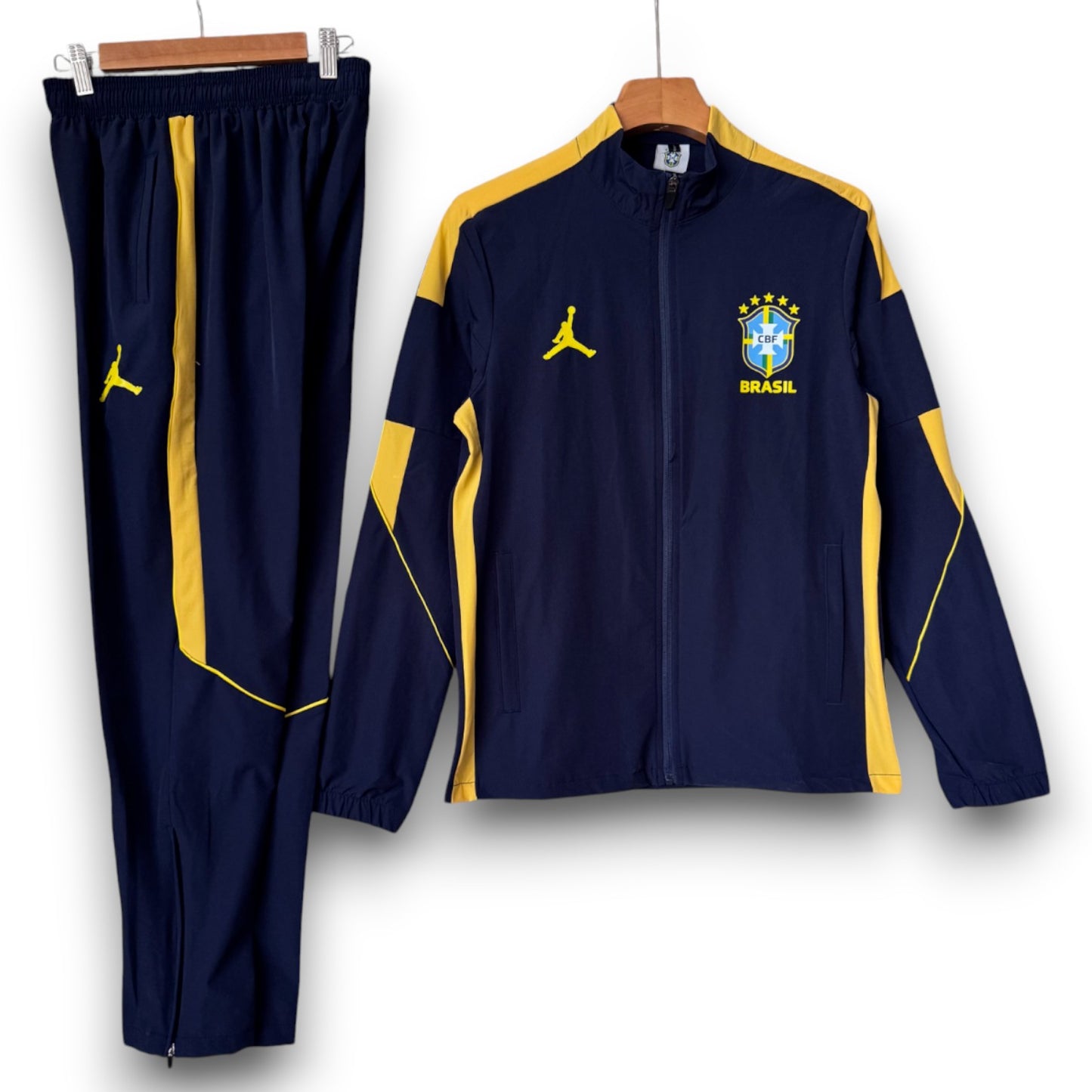 Chándal Brasil x Jordan 2026-2027 Cremallera