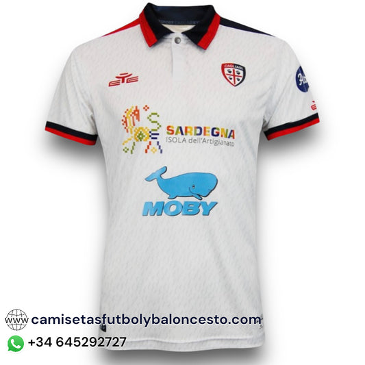 Camiseta Cagliari Calcio 2023-2024 Visitante