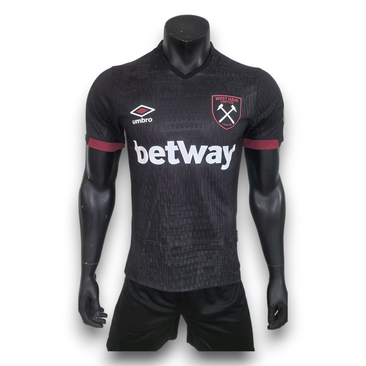 Camiseta West Ham 2024-2025 Away - Version Pro Player