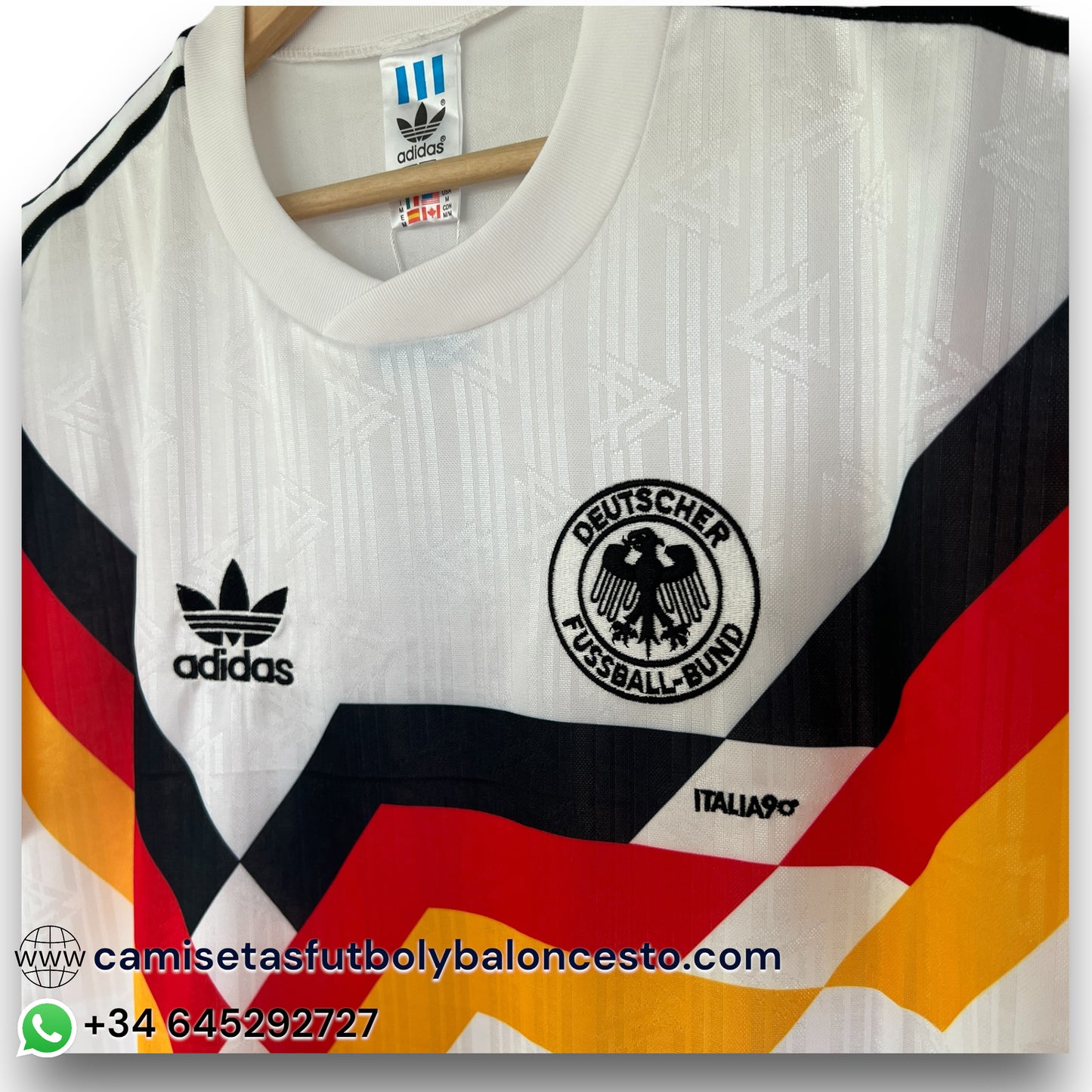 Camiseta Alemania 1990 Local