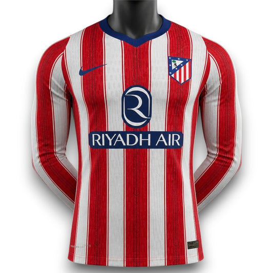 Camiseta Atletico de Madrid 2026-2027 Local Manga Larga - Version Pro Player