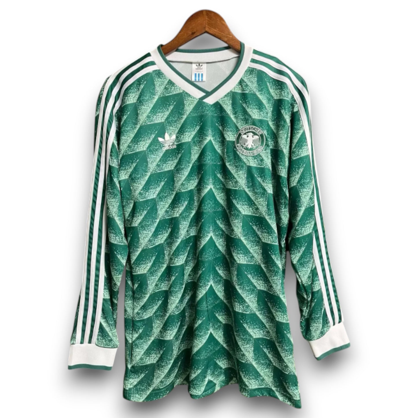 Camiseta Alemania 1990 Visitante Manga Larga