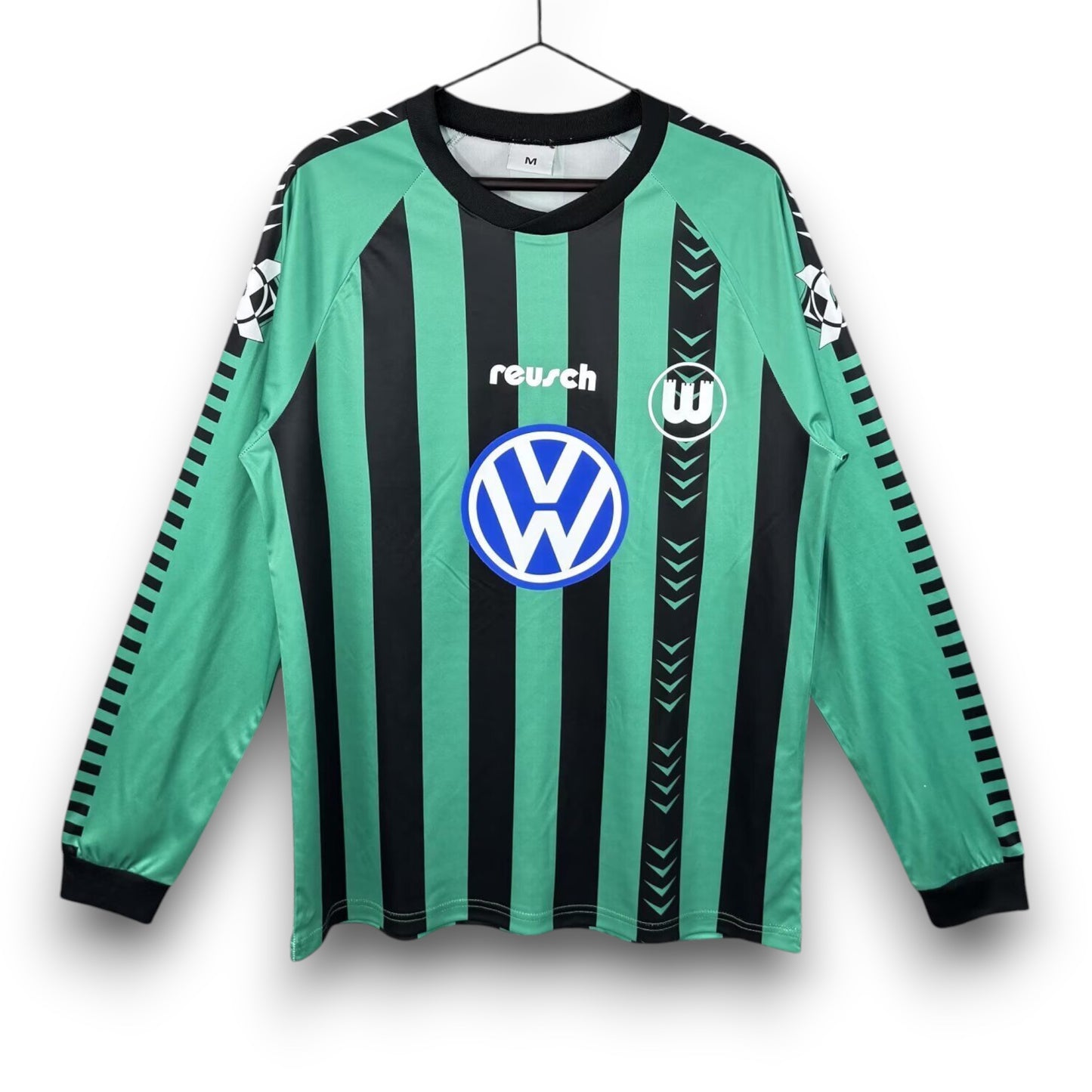 Camiseta Wolfsburg 1994-1995 Visitante Manga Larga