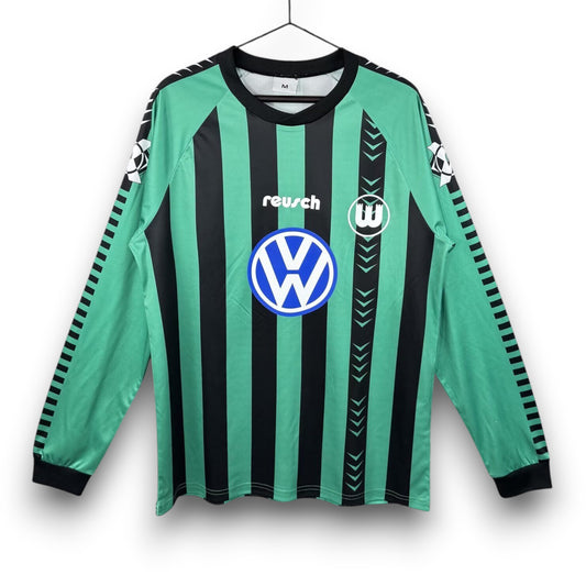Camiseta Wolfsburg 1994-1995 Visitante Manga Larga