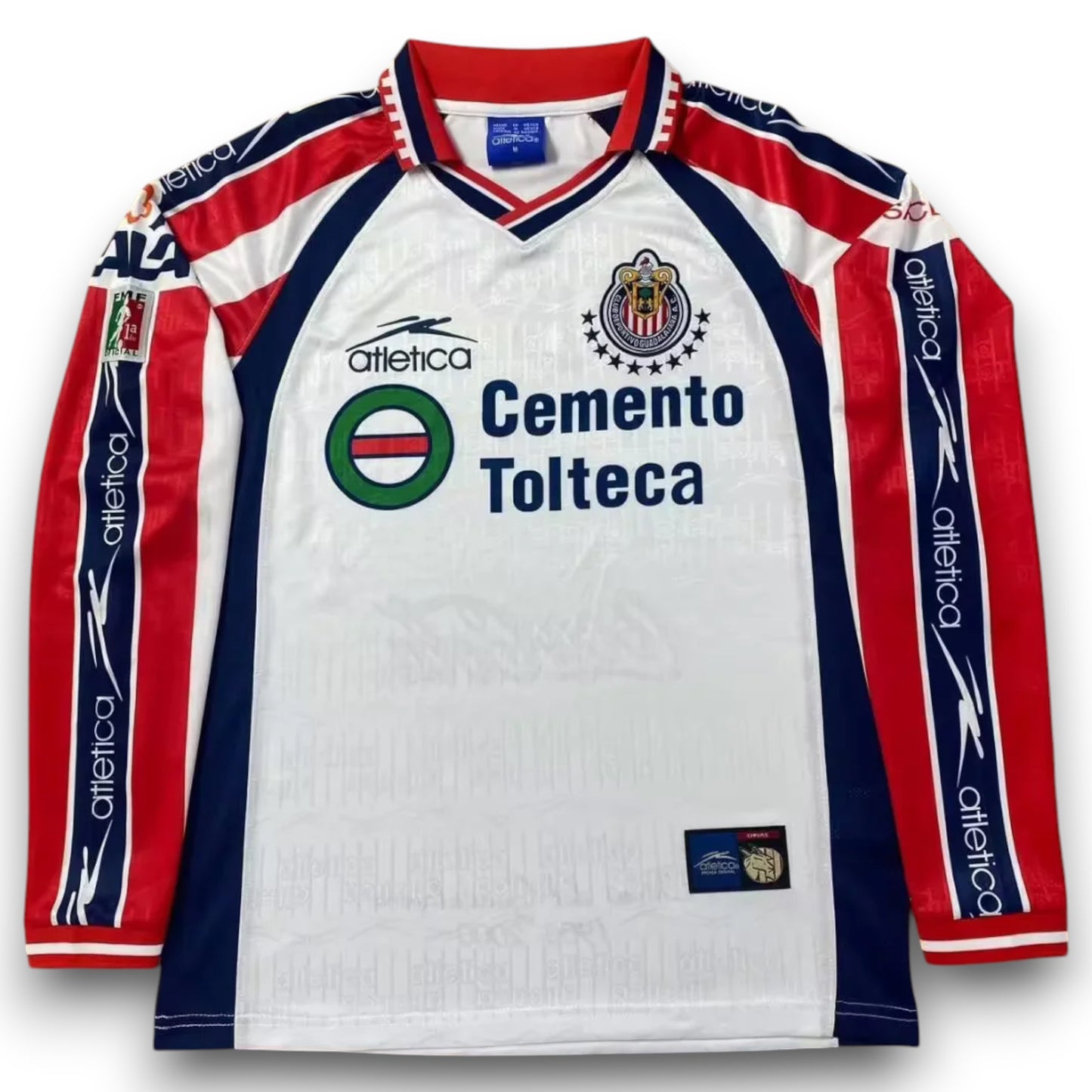 Camiseta Chivas 1999-2000 Visitante Manga Larga