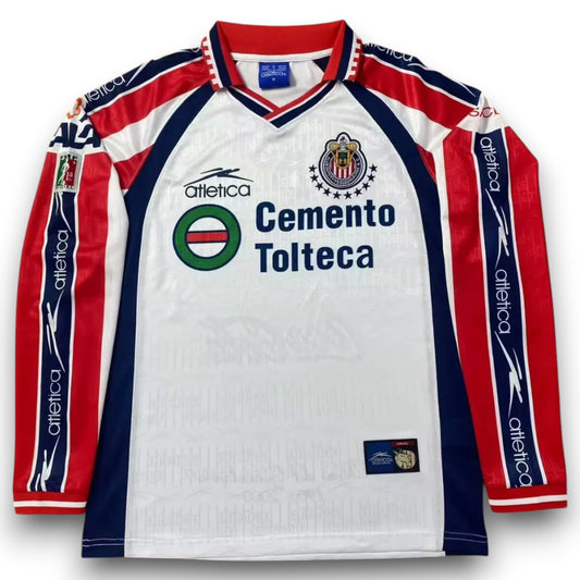 Camiseta Chivas 1999-2000 Visitante Manga Larga