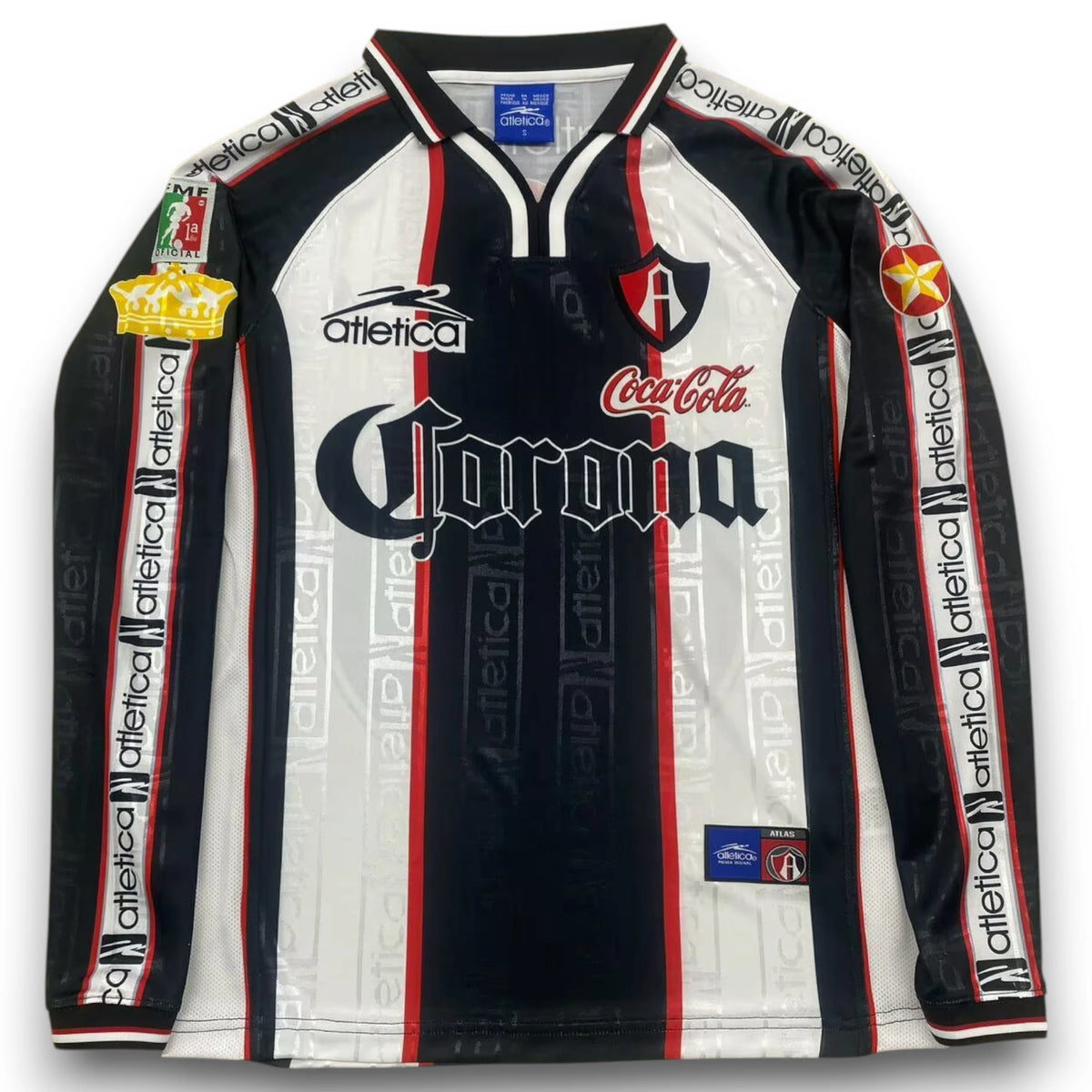 Camiseta Atlas 1999-2000 Alternativa Manga Larga