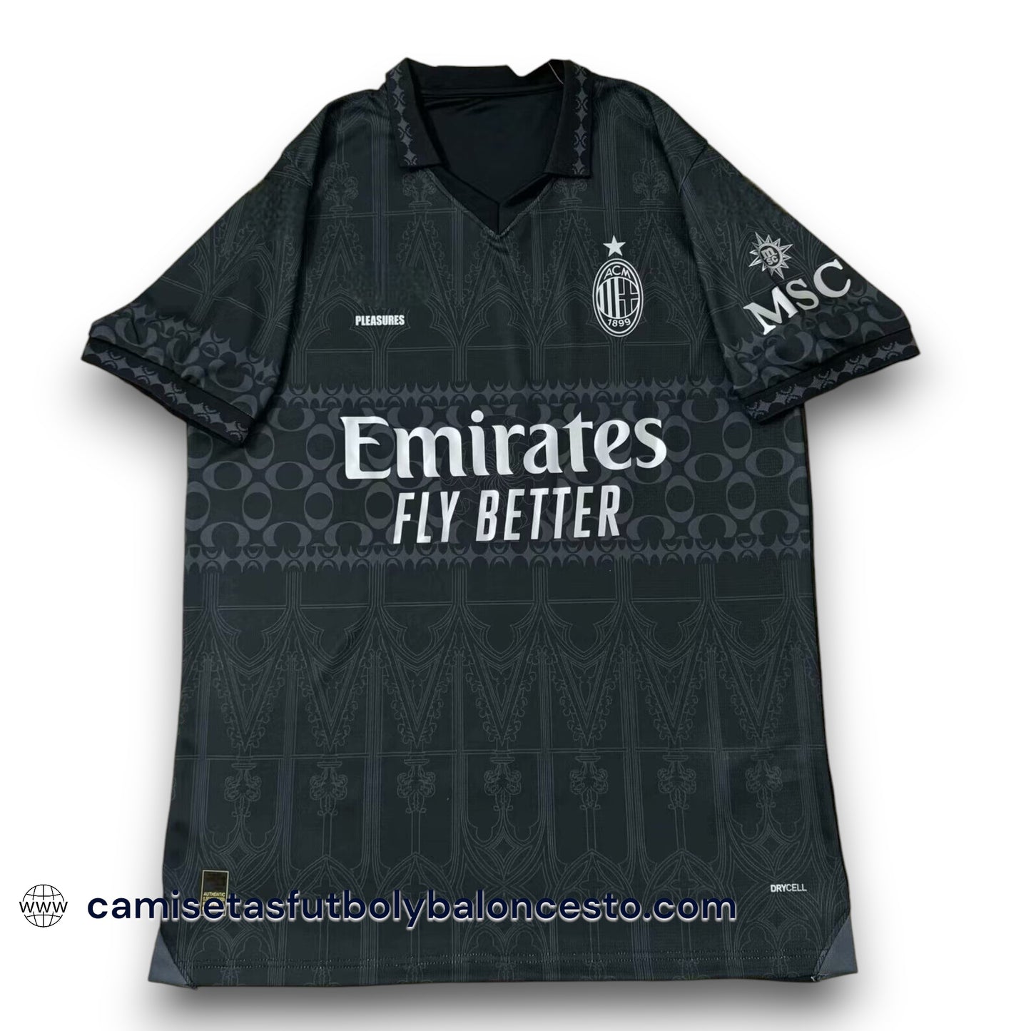 Camiseta Milan 2023-2024 X Pleasures