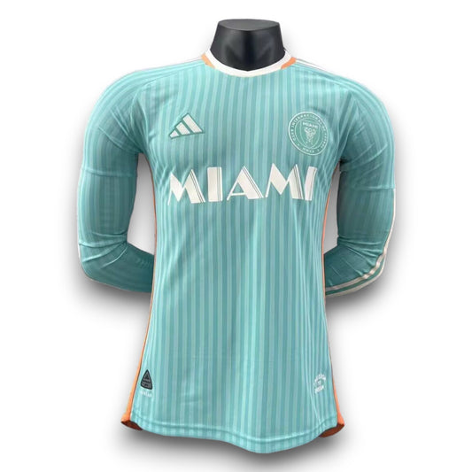 Camiseta Inter de Miami 2024-2025 Alternativa Manga Larga - Version Pro Player