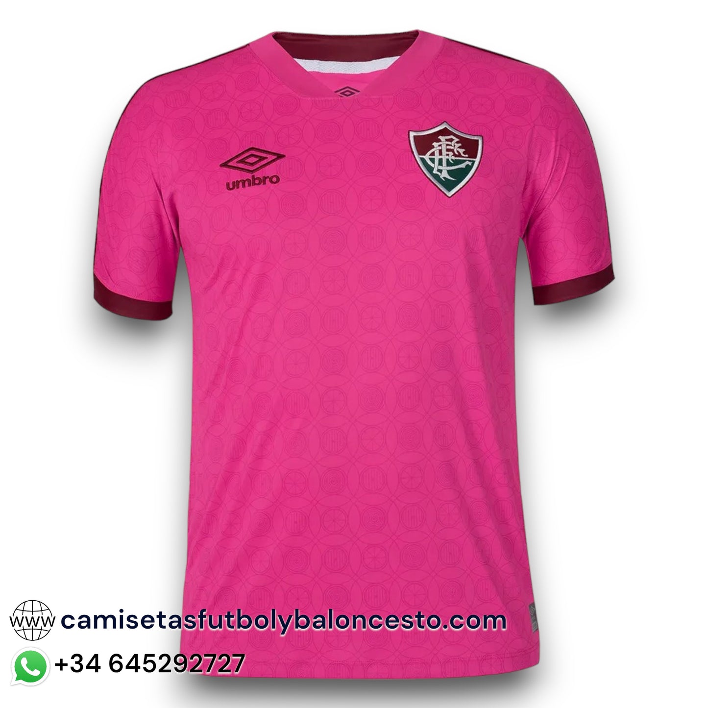 Camiseta Fluminense 2023-2024 Rosa