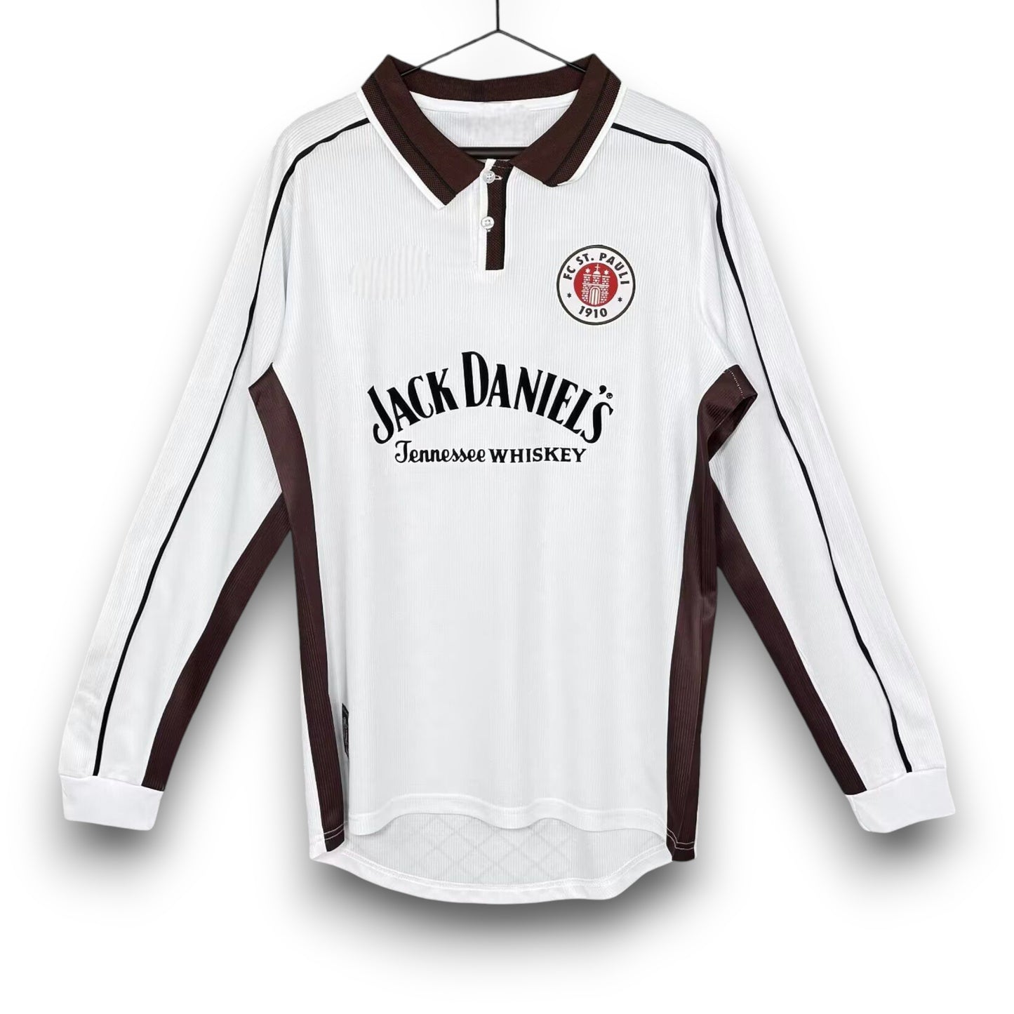 Camiseta St. Pauli 1999-2000 Local Manga Larga