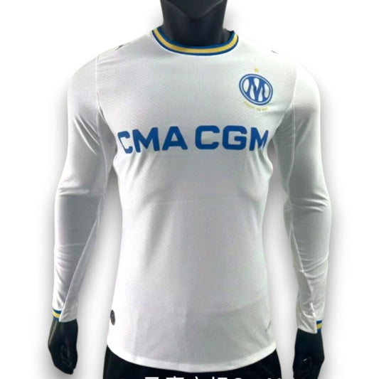 Camiseta O. Marsella 2026-2027 Local Manga Larga - Version Pro Player