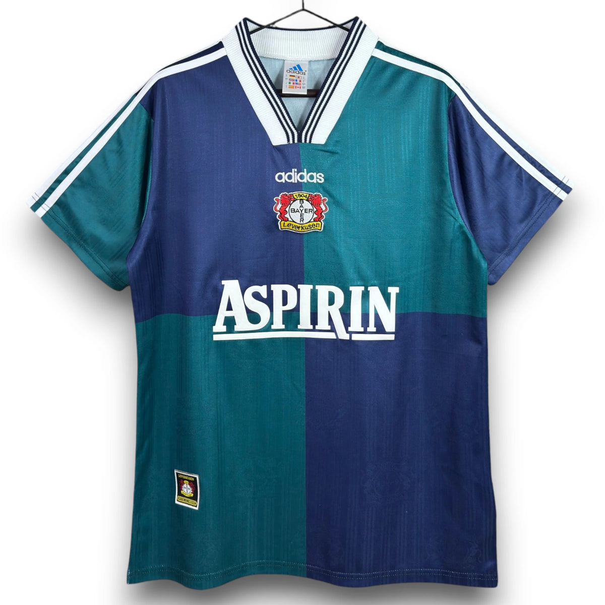 Camiseta Bayer Leverkusen 1997-1998 Visitante