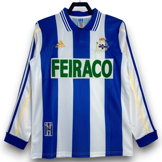 Camiseta Deportivo La Coruña 1994-1995 Local - Manga Larga