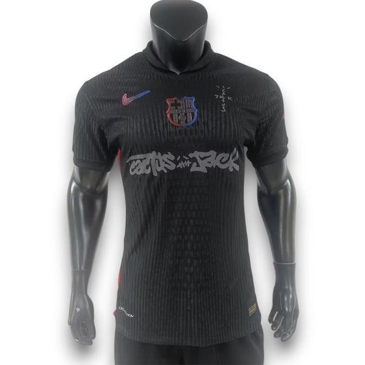 Camiseta Barcelona x Travis Scott 2024-2025 Visitante - Version Pro Player