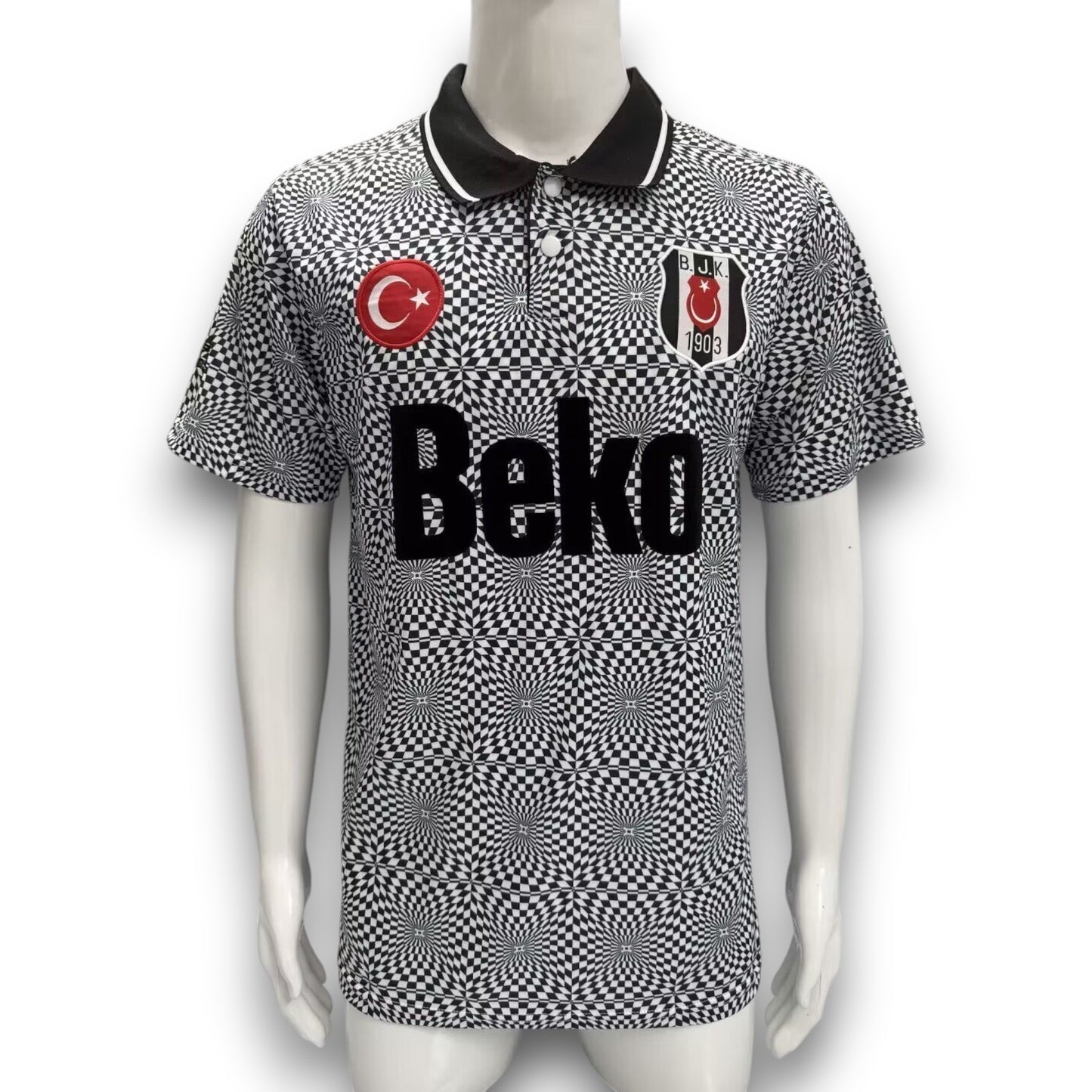 Camiseta Besiktas 1991-1992 Local