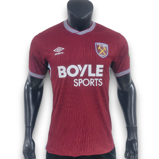 Camiseta West Ham 2025-2026 Local - Version Pro Player