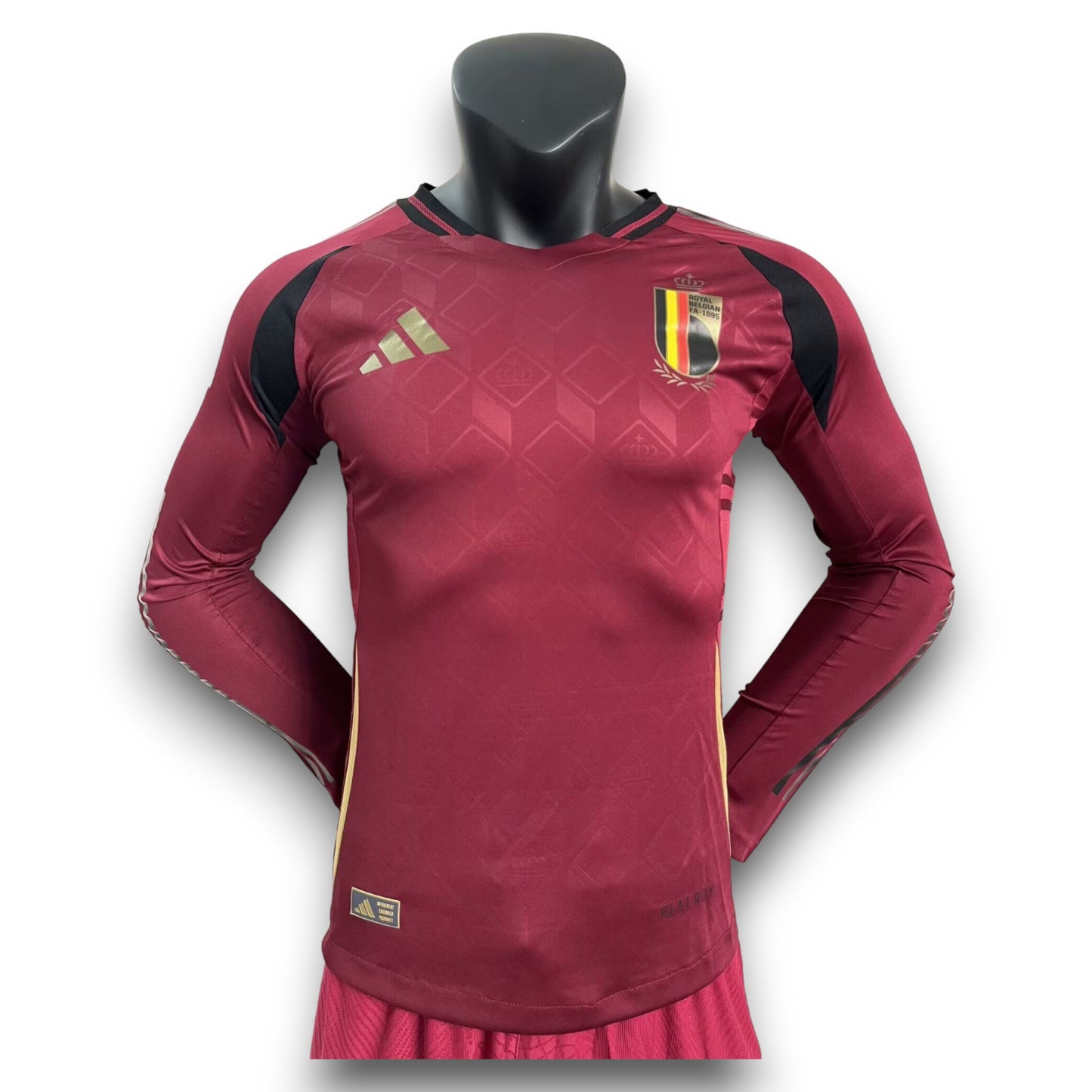 Camiseta Bélgica 2024-2025 Local Manga Larga - Version Pro Player