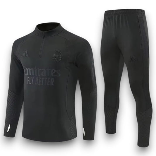 Chándal Real Madrid 2025-2026 Alternativo Black - Entrenamiento