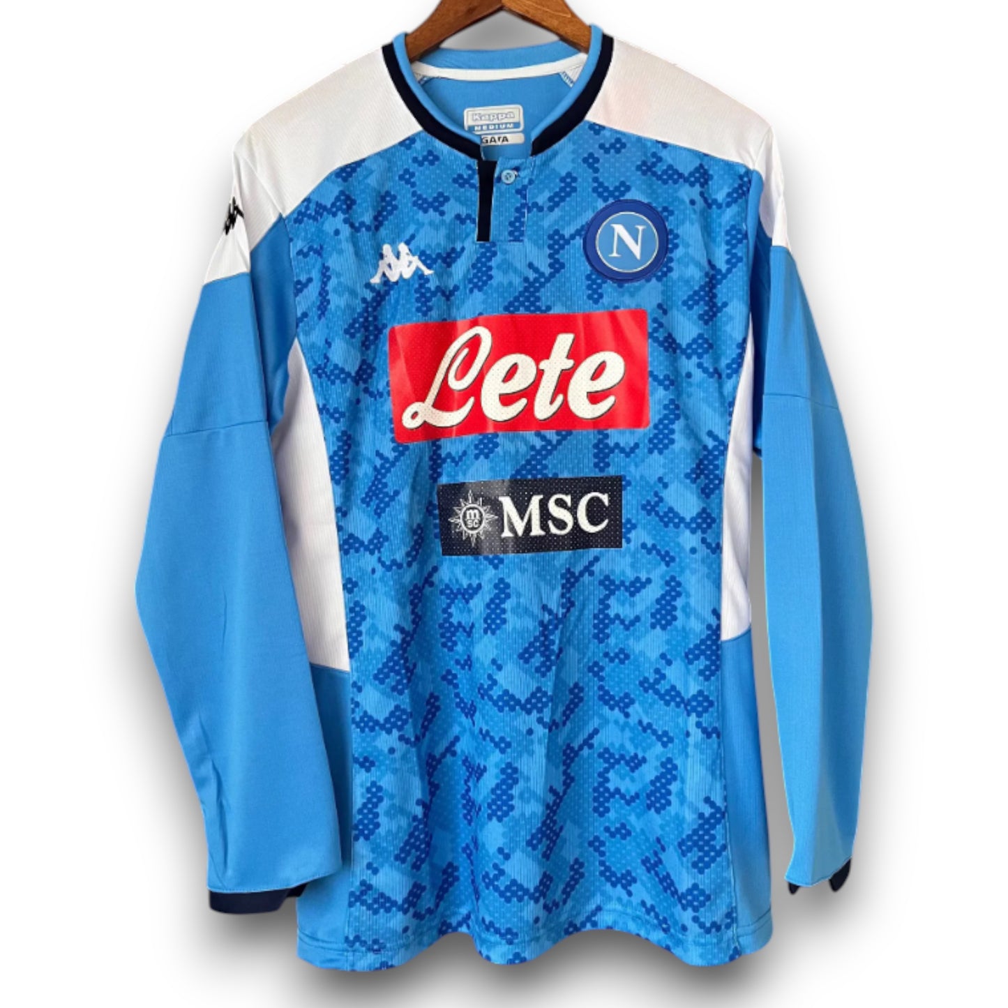 Camiseta Nápoles 2019-2020 Local - Manga Larga