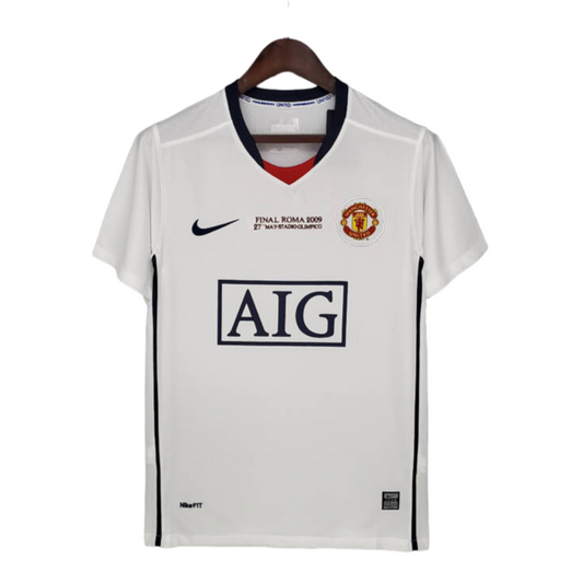 Camiseta Manchester United 2008-2009 Visitante Final UCL