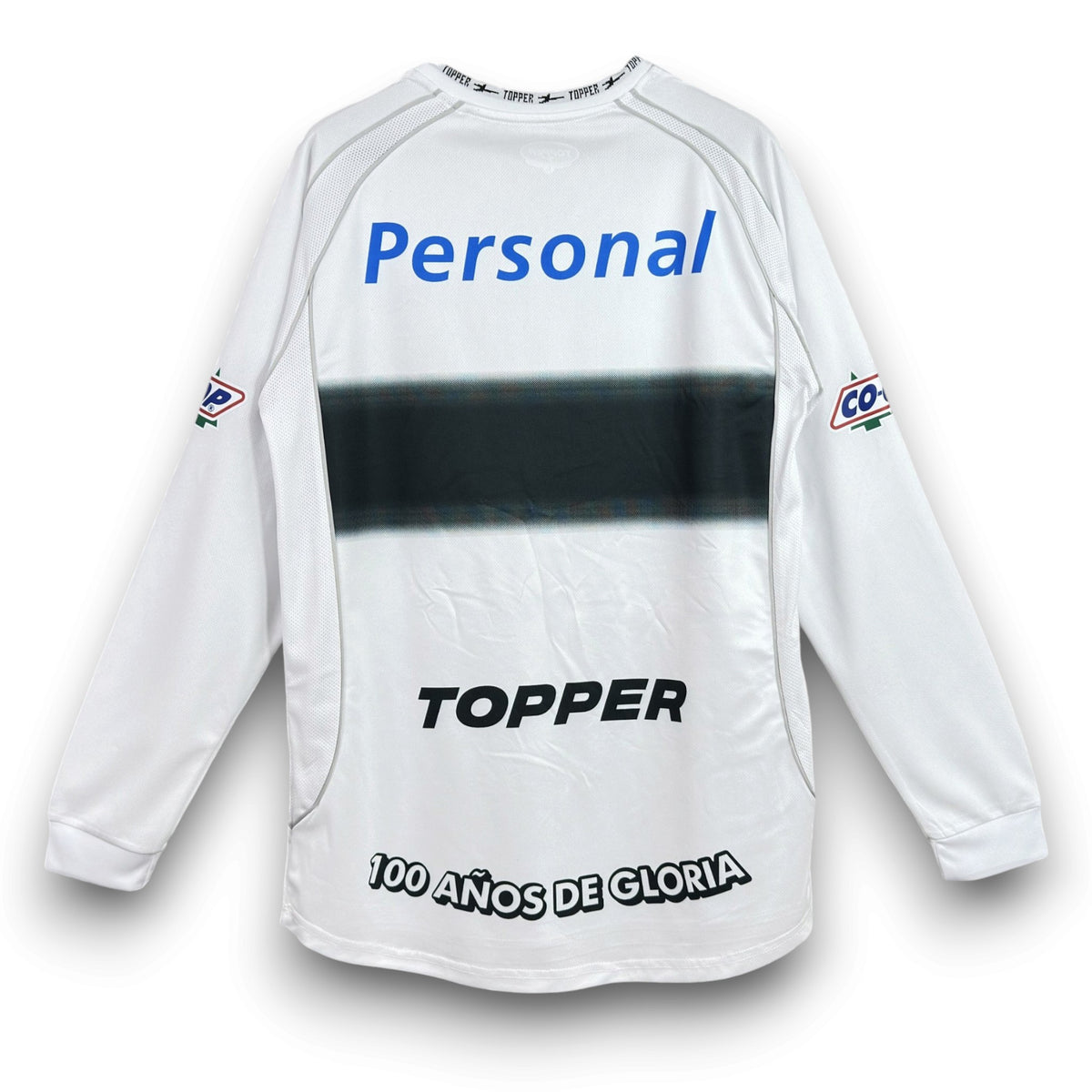 Camiseta Club Olimpia 2002 Local Manga Larga