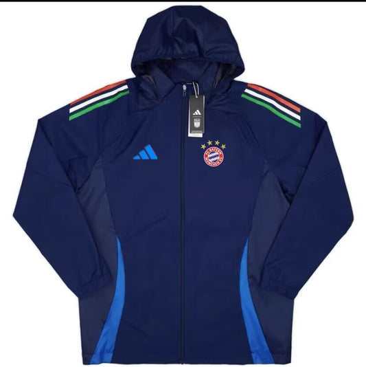 Chaqueta Bayern Munich 2024-2025 Azul - Cortavientos