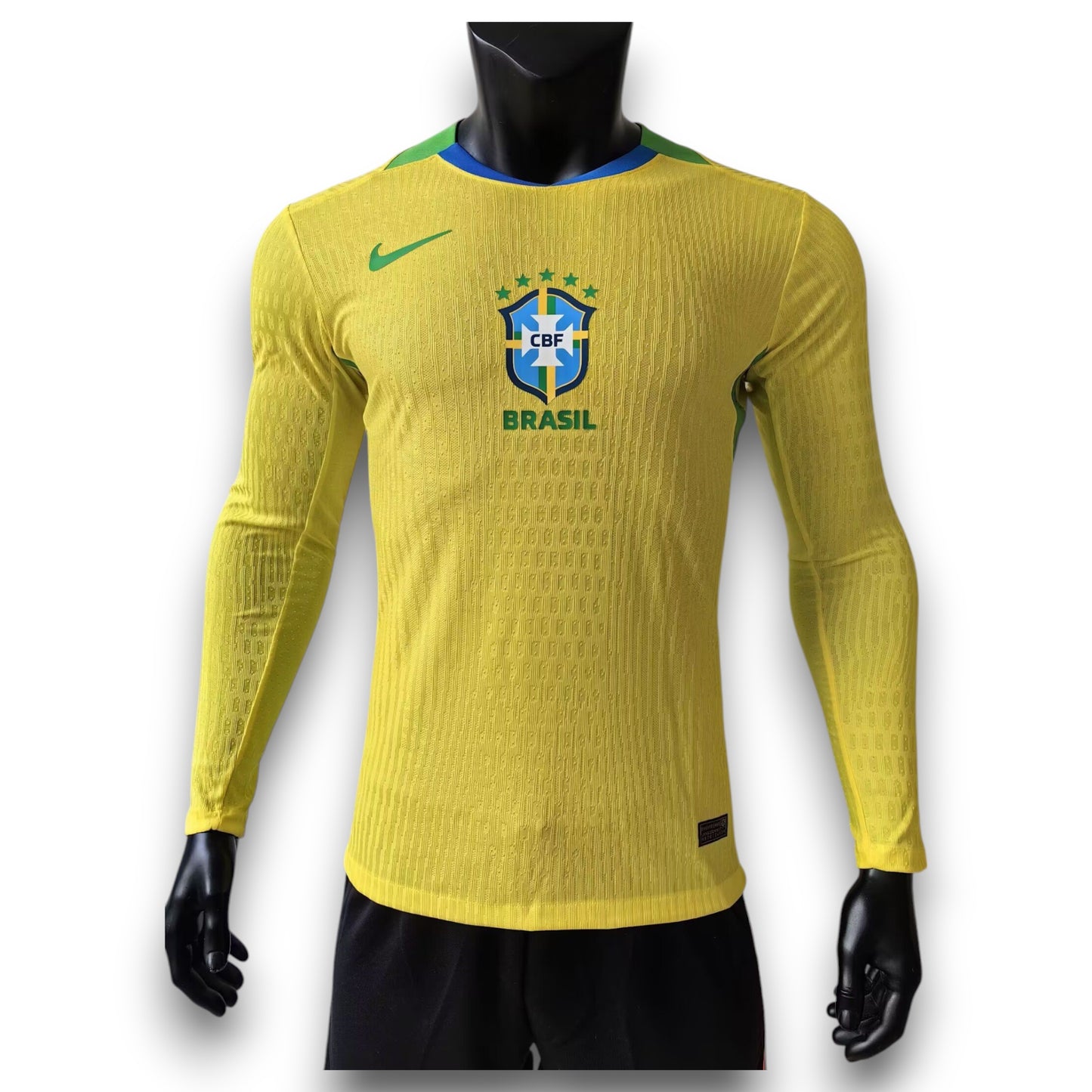 Camiseta Brasil 2025 Local Manga Larga - Version Pro Player
