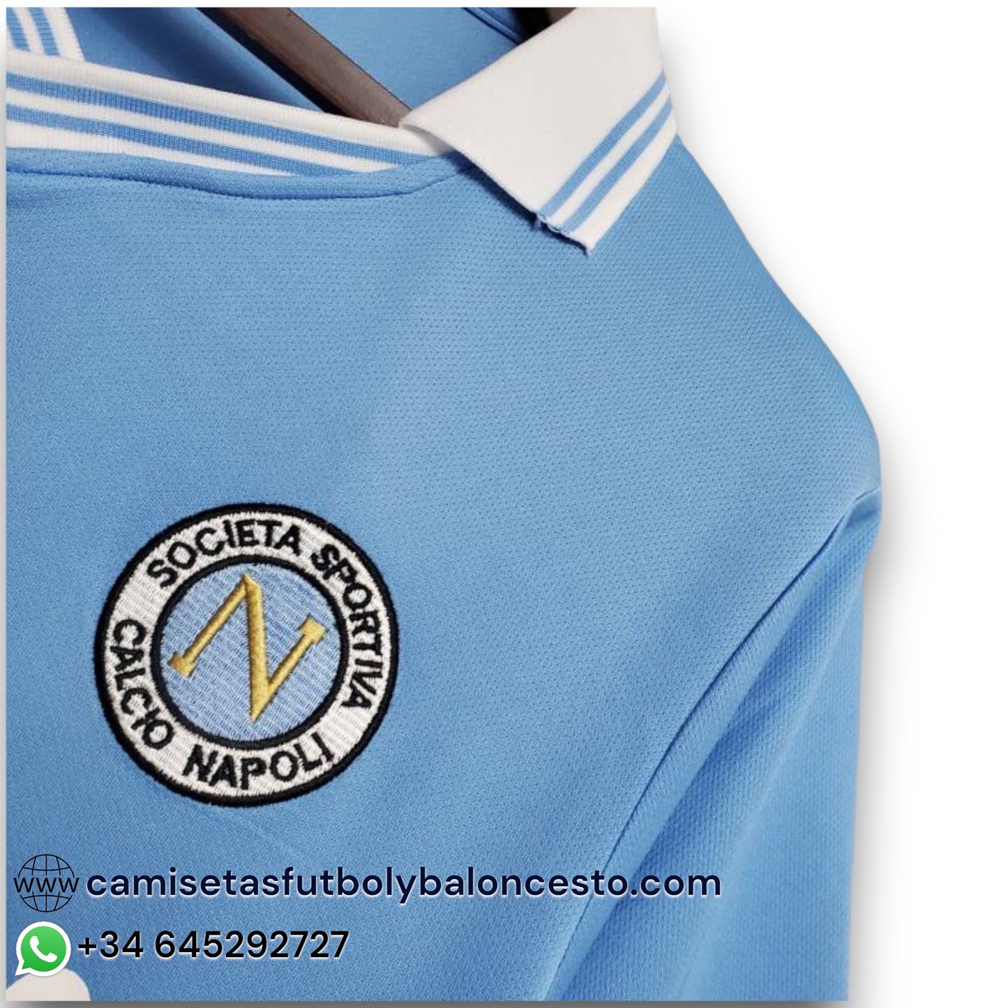 Camiseta Nápoles 1985-1986 Local