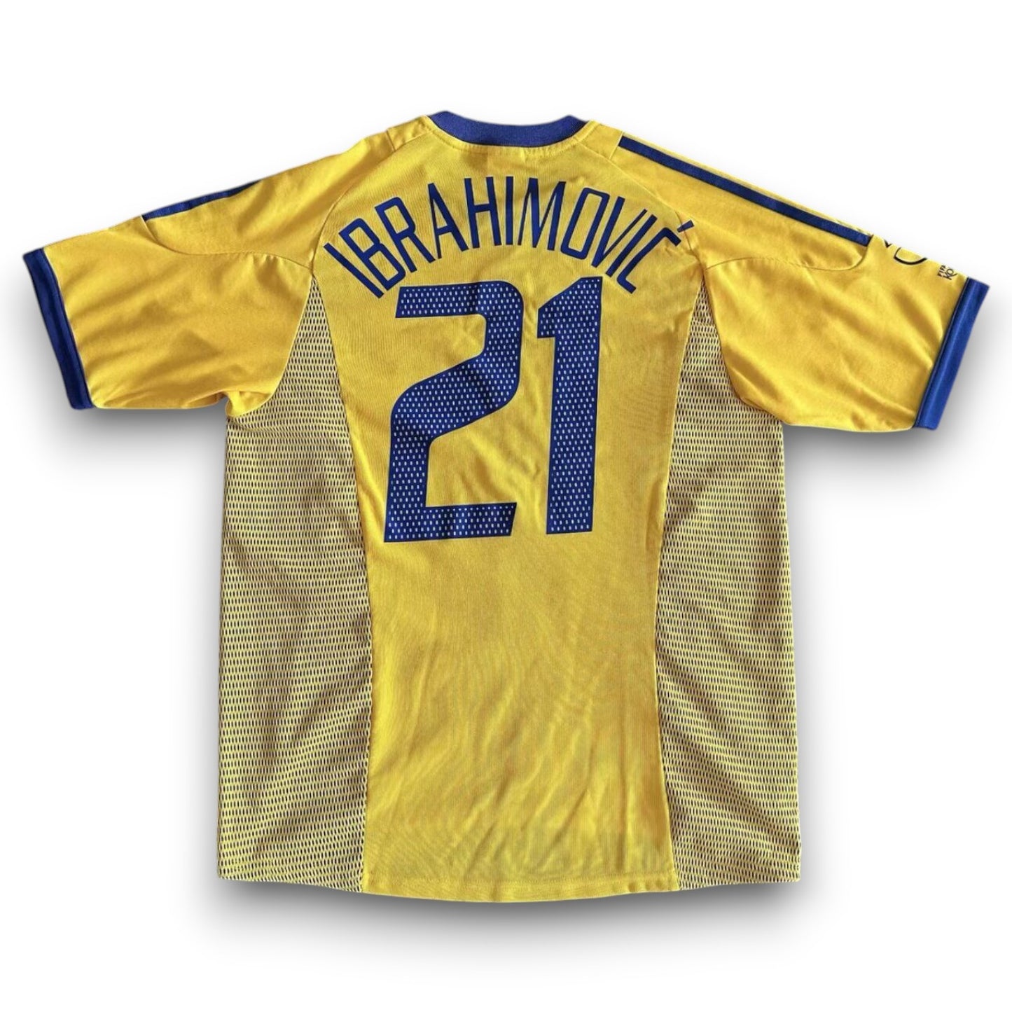Camiseta Suecia 2002 Local