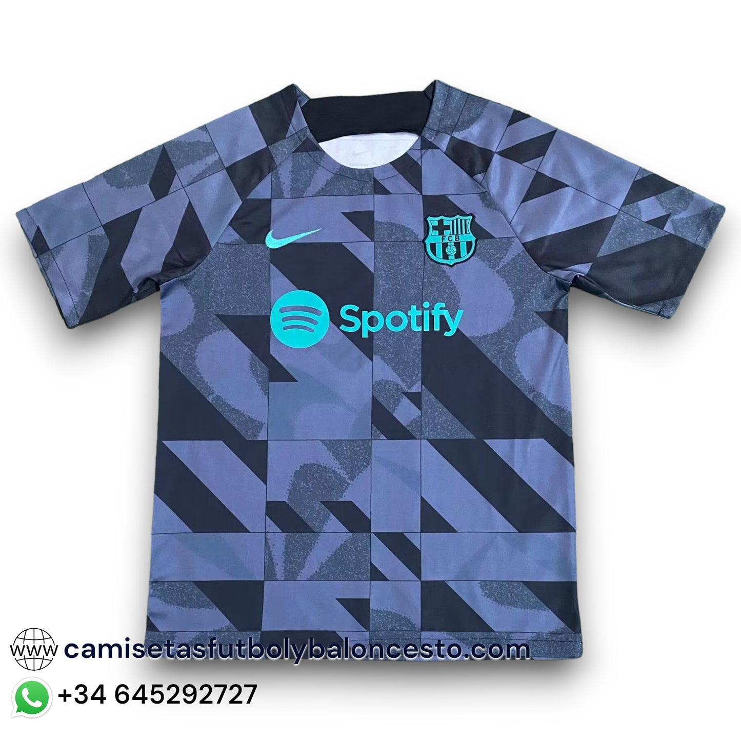 Camiseta Barcelona 2023-2024 Alternativa Pre-partido