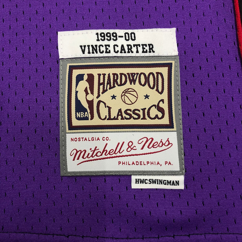 Camiseta Toronto Raptors Vince Carter - Mitchell & Ness - Purple