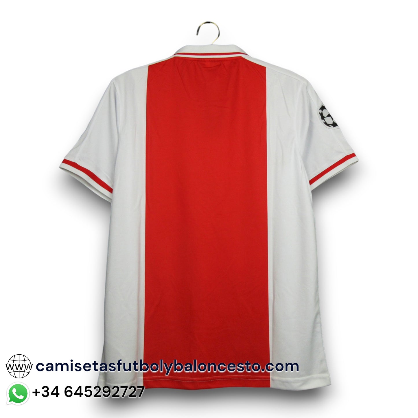 Camiseta Ajax 1998-1999 Local UCL