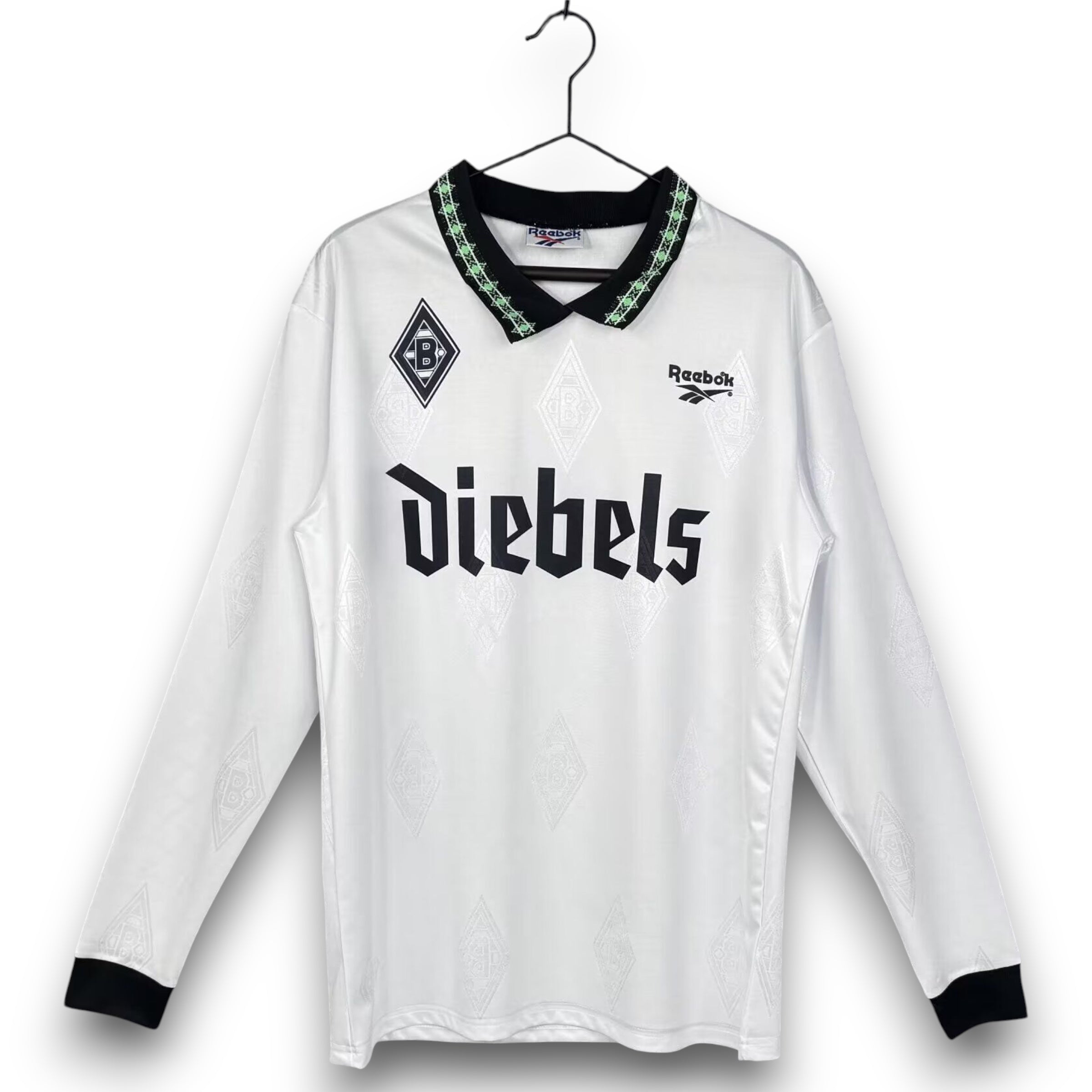 Camiseta Borussia Monchengladbach 1995-1996 Local - Manga Larga