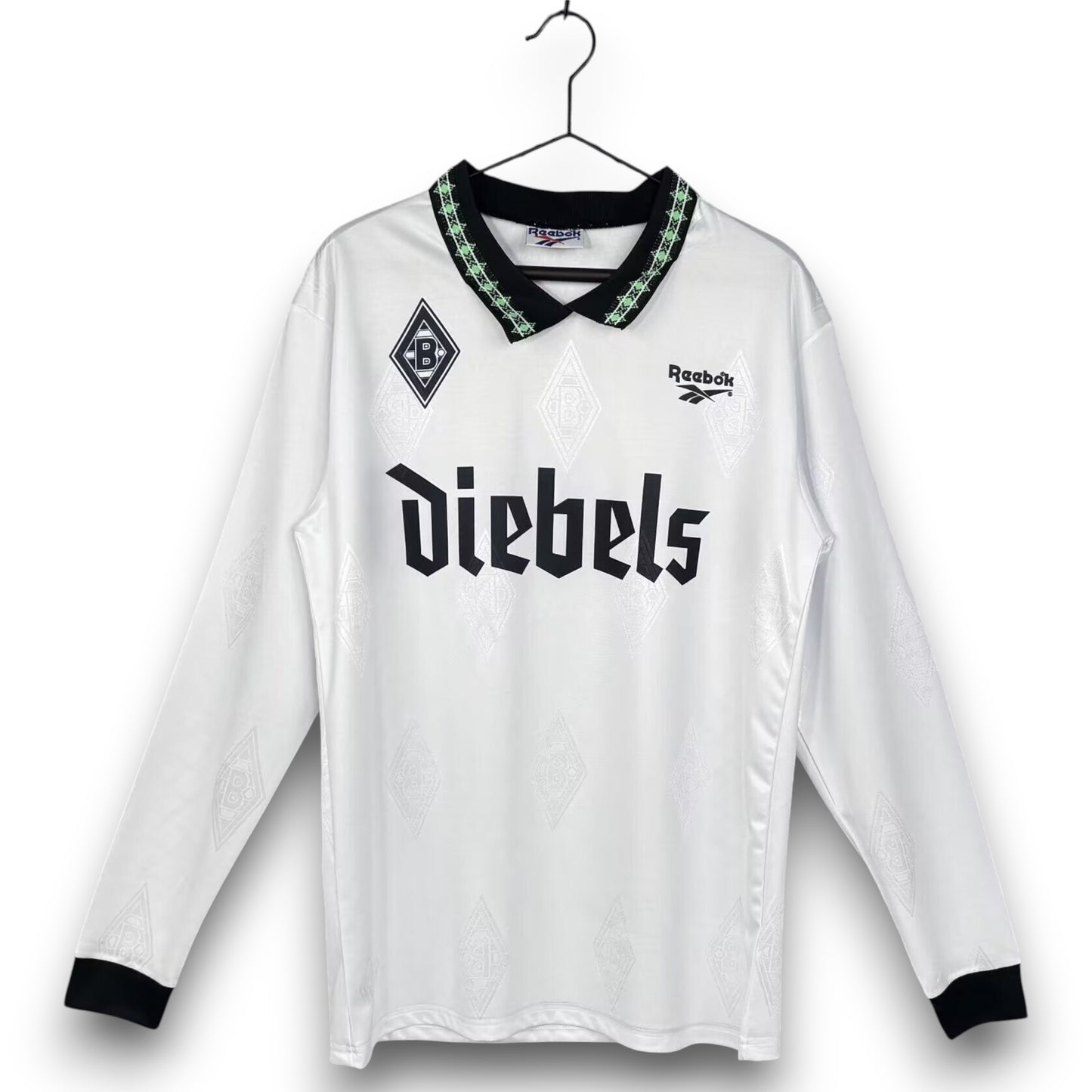 Camiseta Borussia Monchengladbach 1995-1996 Local - Manga Larga
