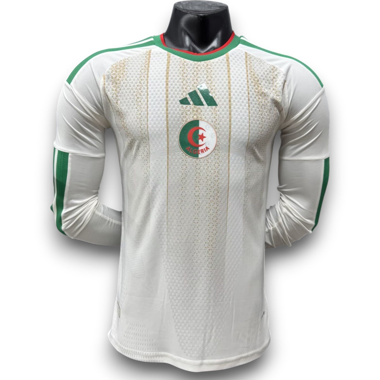 Camiseta Argelia 2026-2027 Local Manga Larga - Version Pro Player