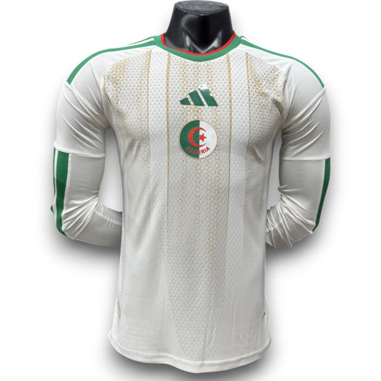Camiseta Argelia 2026-2027 Local Manga Larga - Version Pro Player