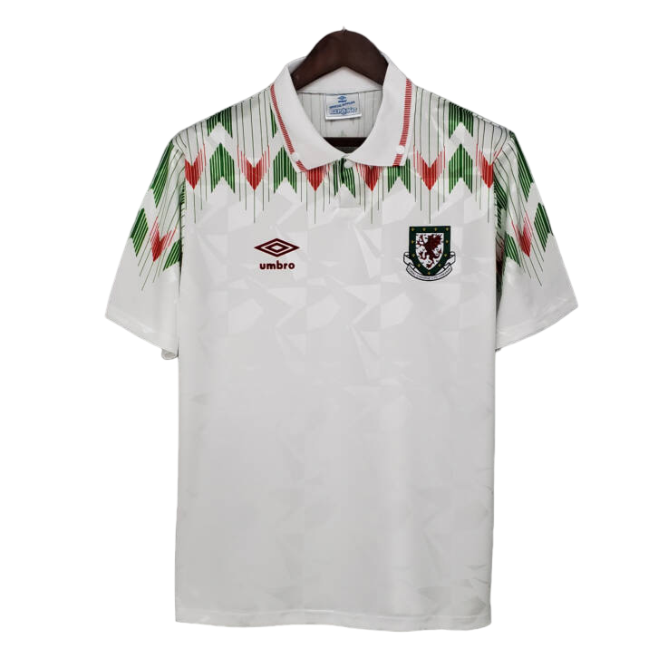 Camiseta Gales 91/92 Visitante