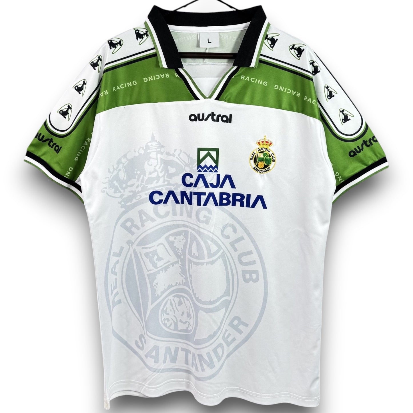Camiseta Racing de Santander 1997-1998 Local