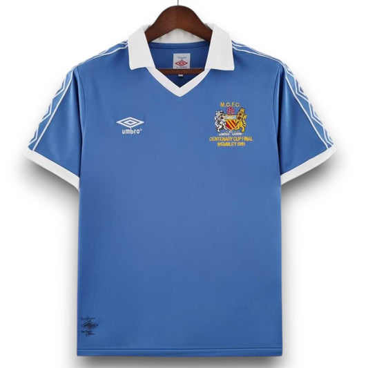 Camiseta Manchester City 1981-1982 Local